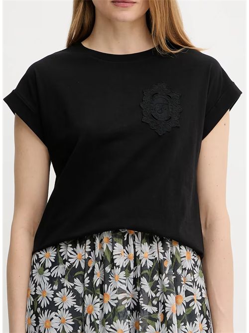 Twinset T-shirt in cotone con logo TWINSET | TT2044/00006